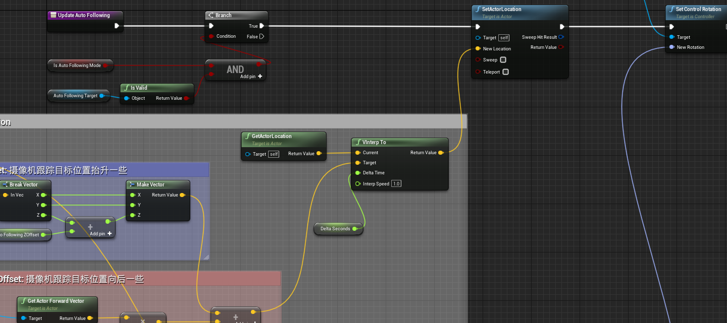 image from How to do Smooth Camera Follow in UE4? | 如何在UE4中实现平滑的摄像机跟随